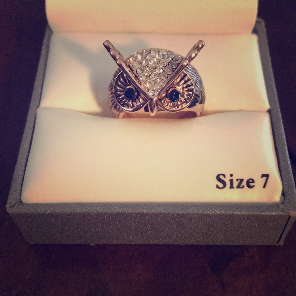 Fashion Owl Ring